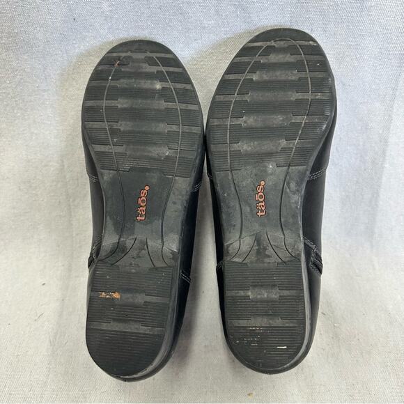 Taos Footwear Ultimo black leather harness bootie‎ size 9.5 zip up moto biker - Picture 12 of 14